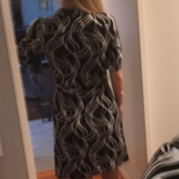 H&M Zebra Pattern Dress w/ Belt - Picture 7 of 8
